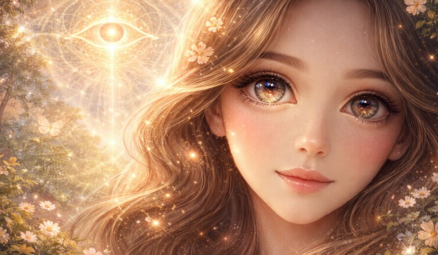 左目が大きいことのスピリチュアルな意味