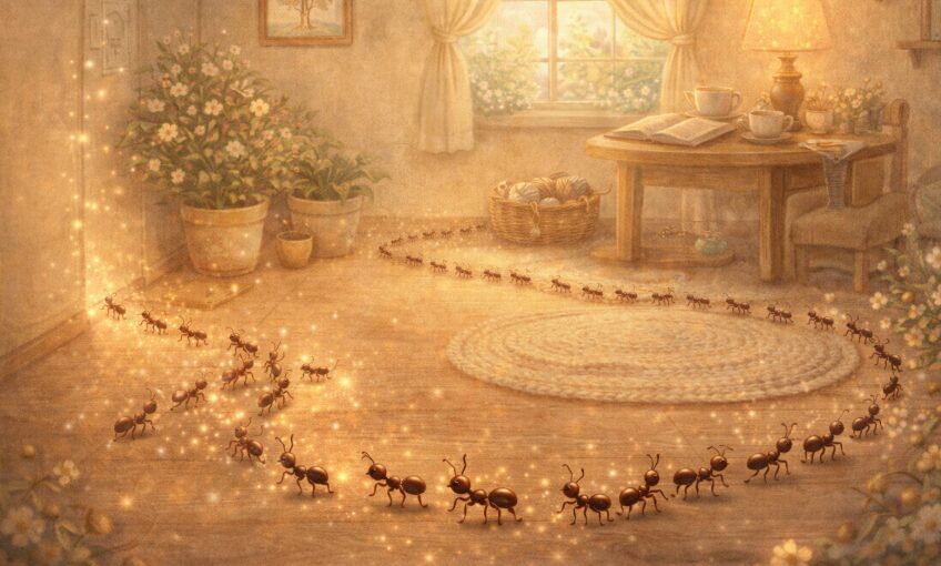 家に蟻が大量発生するスピリチュアルな意味