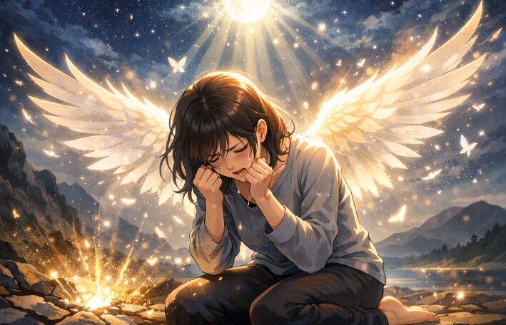 悔しくて泣くときのスピリチュアルな意味