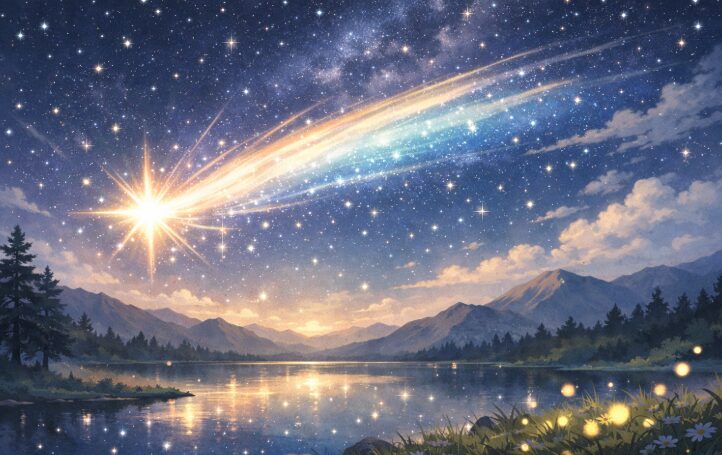 大きい流れ星のスピリチュアルな意味