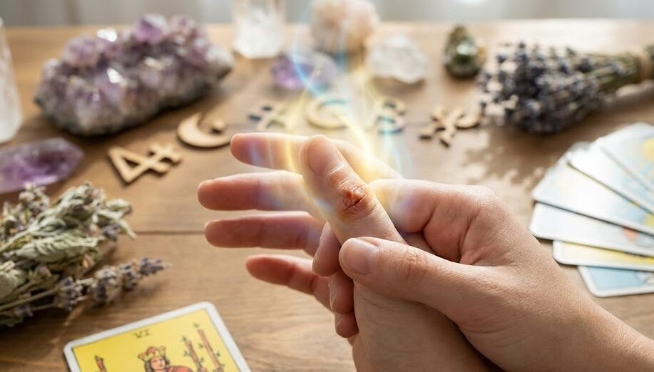 親指のやけどのスピリチュアルな意味