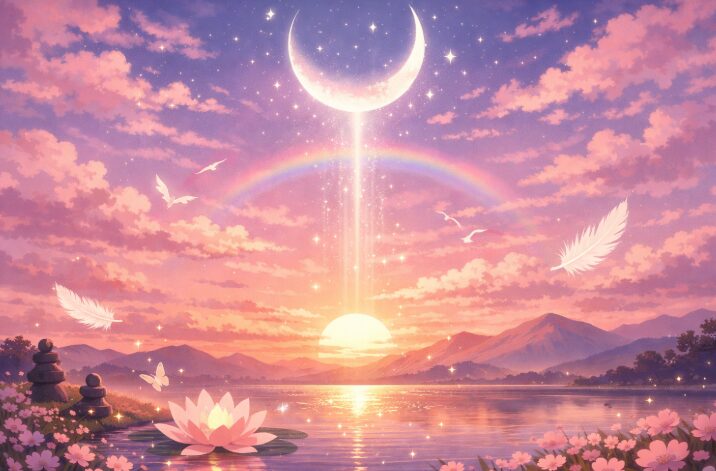 ピンクの夕焼けのスピリチュアルな意味