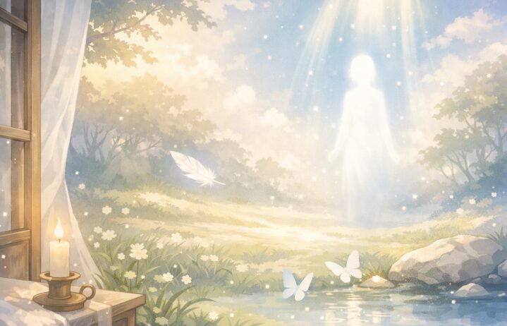 白い影が見えるときのスピリチュアルな意味