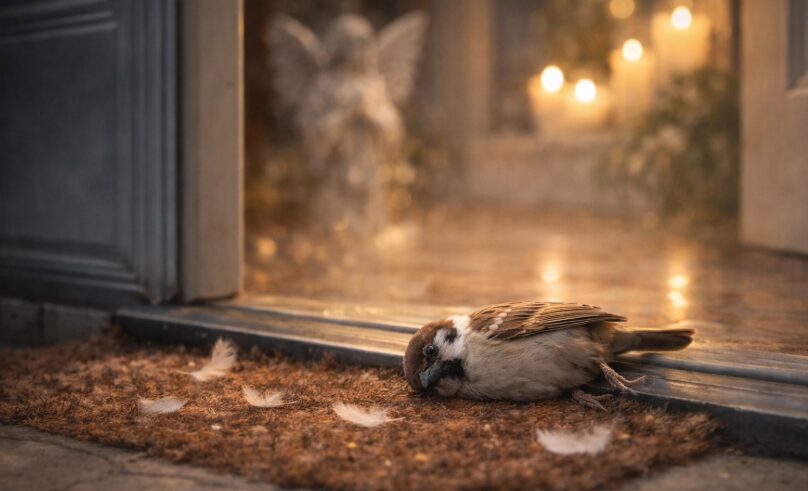 スズメの死骸が玄関にある場合のスピリチュアルな意味
