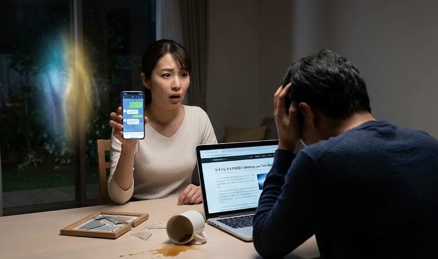 ツインレイが奥さんにバレた