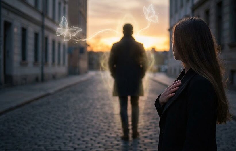 ツインレイの後ろ姿