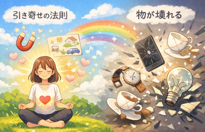 引き寄せの法則と者が壊れる関係