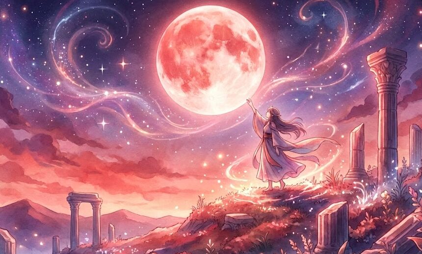 赤い月のスピリチュアルな意味