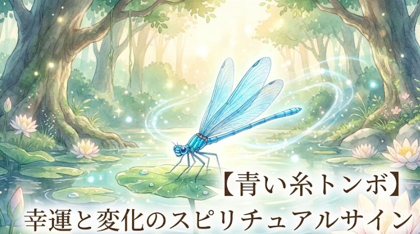 青いトンボのスピリチュアルな意味