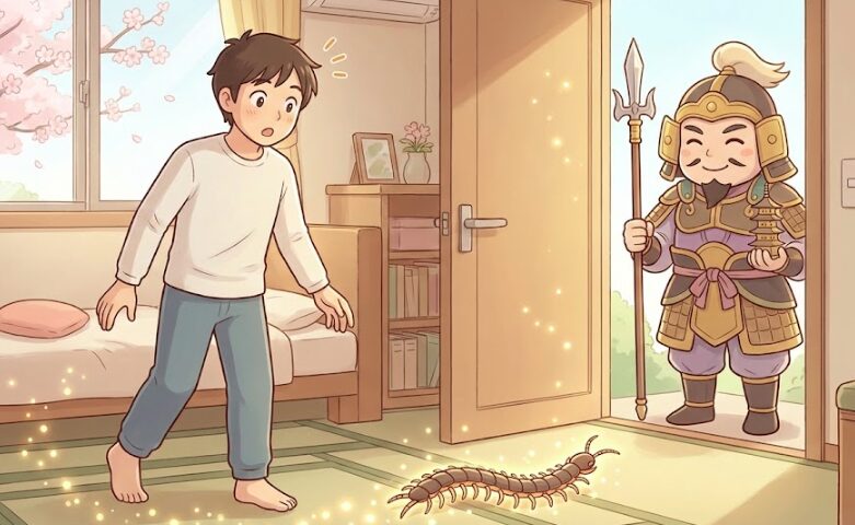 朝のムカデのスピリチュアルな意味