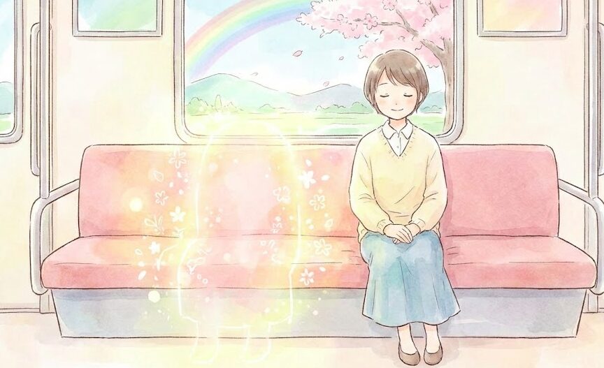 電車で隣を座られない時のスピリチュアルな意味