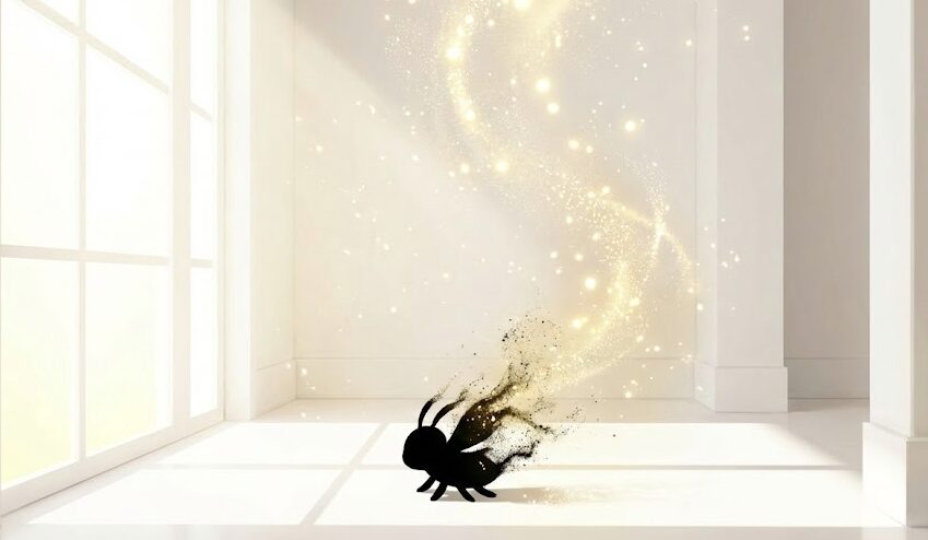 ゴキブリが死んでいる家のスピリチュアルな意味