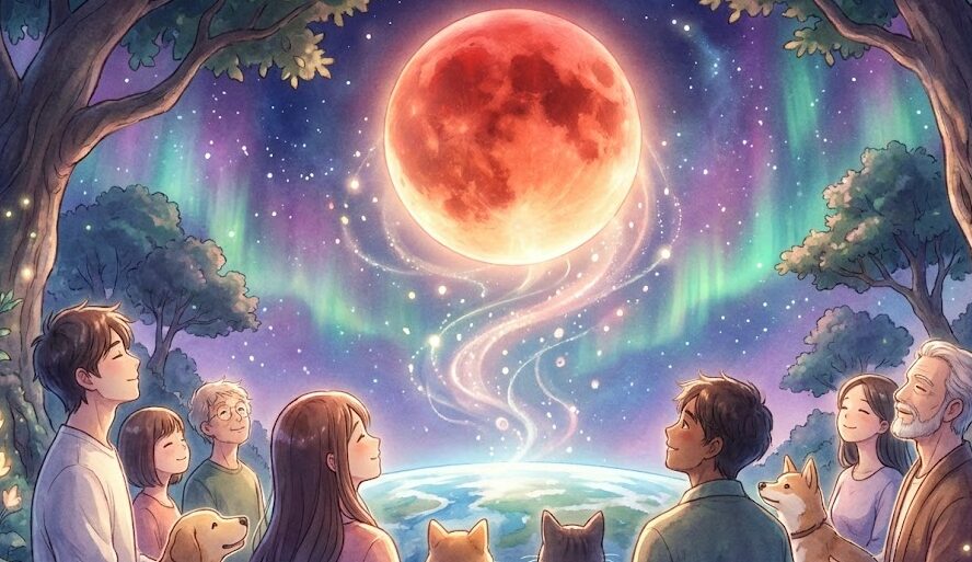 皆既月食のスピリチュアルな意味