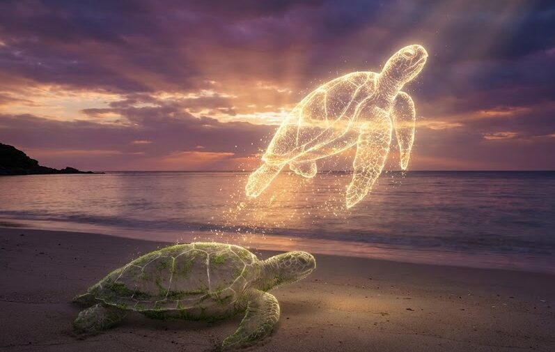 亀の死骸のスピリチュアルな意味