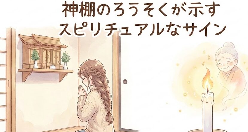 神棚のろうそくのスピリチュアルな意味