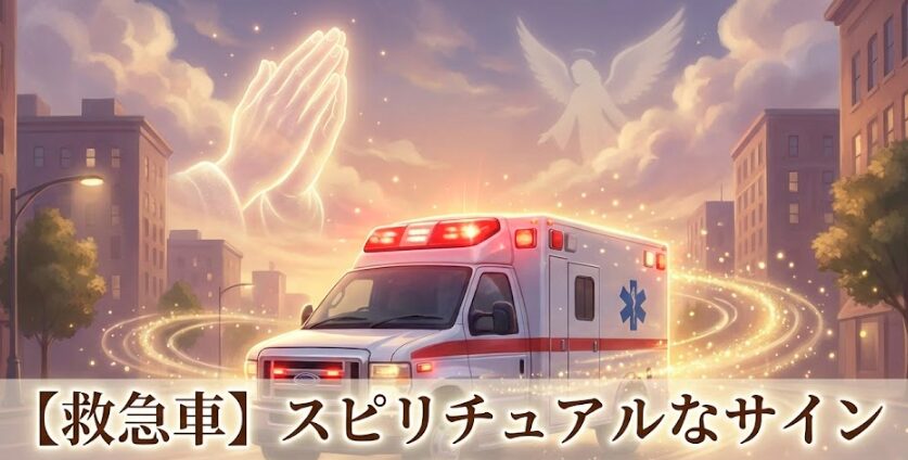 救急車のスピリチュアルサイン