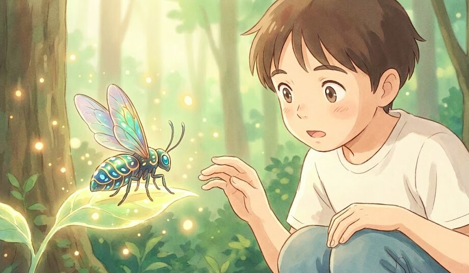 見たことのない虫を見た時のスピリチュアルな意味