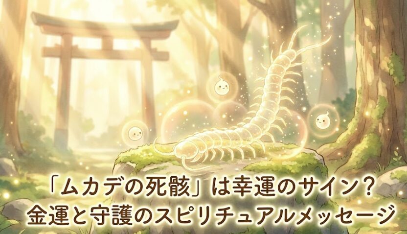 ムカデの死骸のスピリチュアルな意味