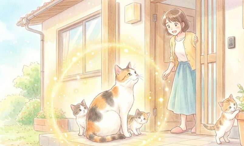野良猫が子猫を連れてくるスピリチュアルな意味