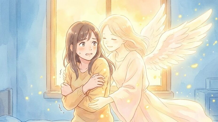 背中が冷たい時のスピリチュアルな意味