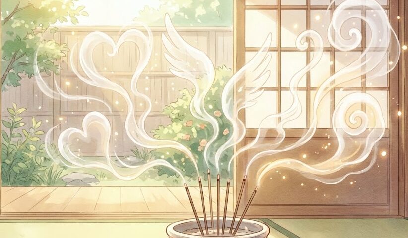線香の煙の動きのスピリチュアルな意味
