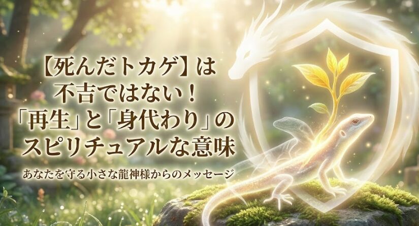 死んだトカゲのスピリチュアルな意味