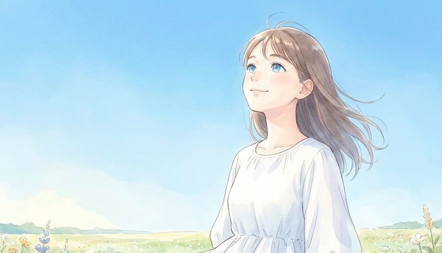 白目が青く見える人のスピリチュアルな意味