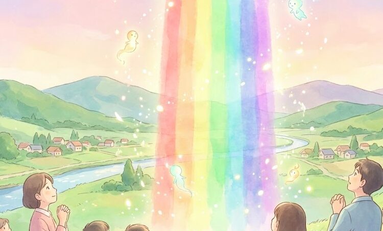 縦の虹のスピリチュアルな意味
