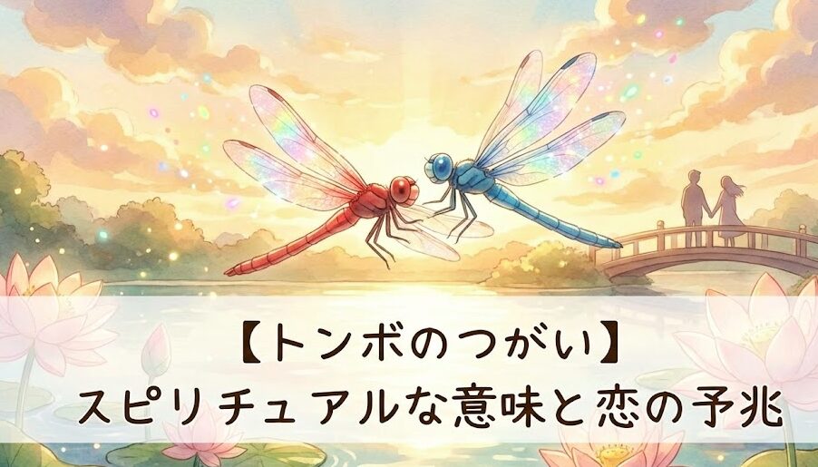トンボのつがいのスピリチュアルな意味