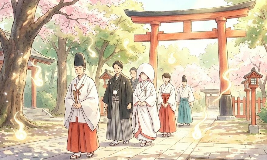 神社で結婚式に遭遇したときのスピリチュアルな意味