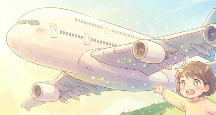 飛行機を近くで見る夢を見る意味