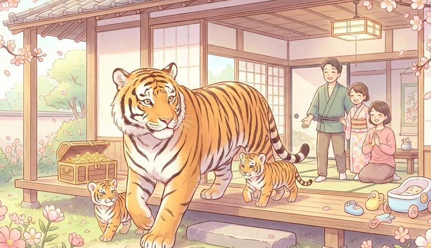 家に虎が入ってくる夢を見る意味