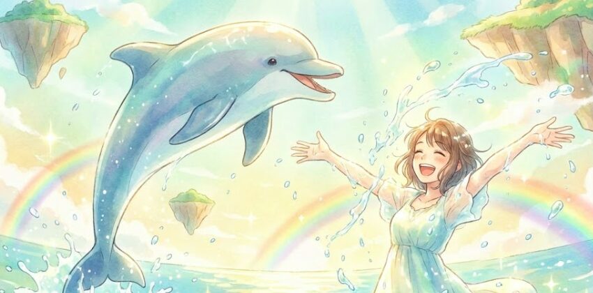 イルカに水をかけられる夢を見る意味