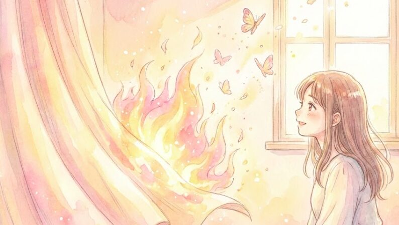 カーテンが燃える夢を見る意味