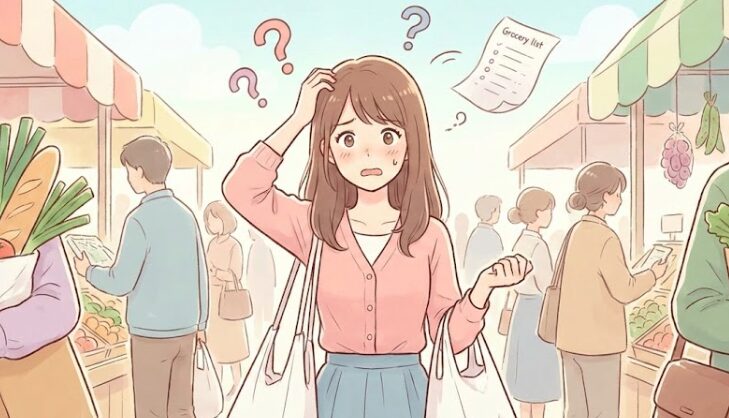 買い物を忘れる夢を見る意味