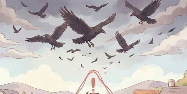 カラスの群れの夢を見る意味