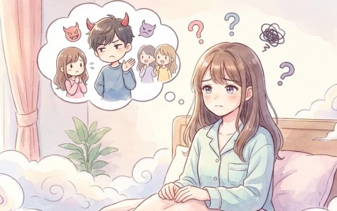 彼氏が最低の夢を見る意味