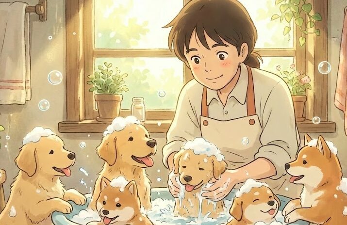 子犬を洗う夢を見る意味