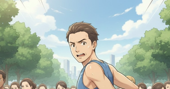 マラソンで追い抜かれる夢を見る意味