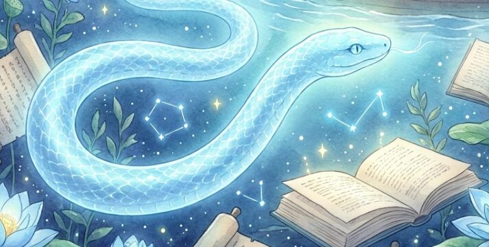 水色の蛇の夢を見る意味