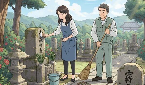 お墓掃除の夢を見る意味