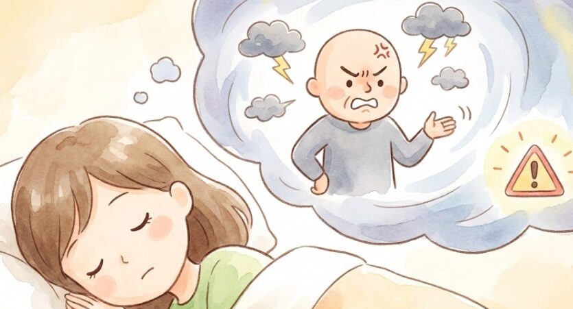 怒った人が出てくる夢の意味