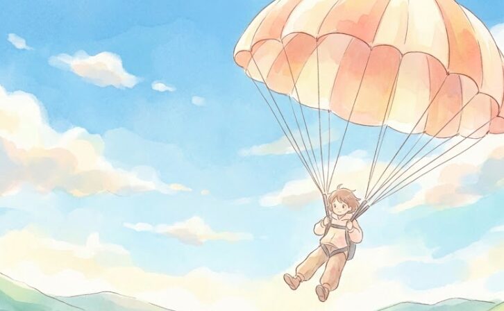 パラシュートで降りる夢を見る意味