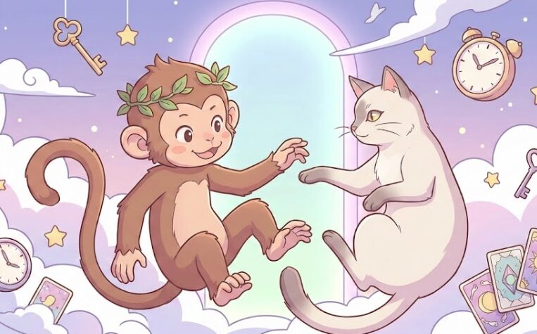 猿と猫が出る夢を見る意味