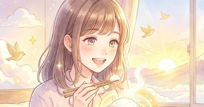 白ご飯を食べる夢を見る意味